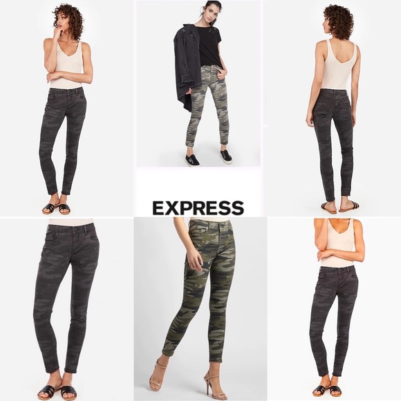 Express Camo Jeans - Picture 2 of 16